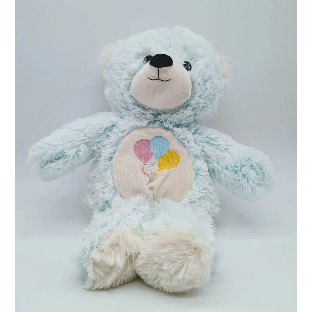 Light Blue Teddy Bear Balloons Plush Stuffed Animal 13